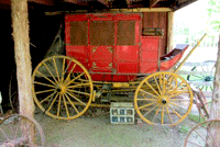 Netherland Tavern Historic Site Horse Drawn Wagons